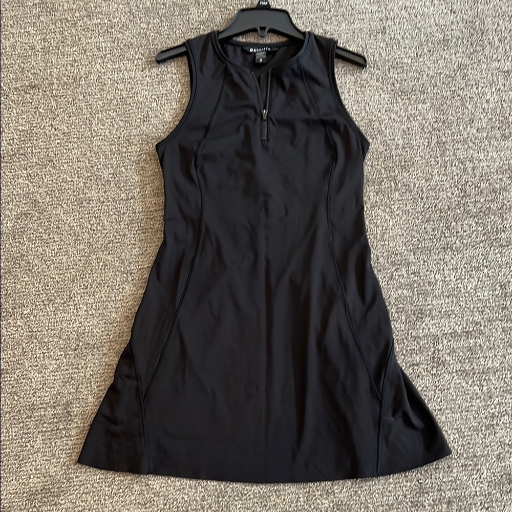 Athleta Black Tennis Dress. Size XS